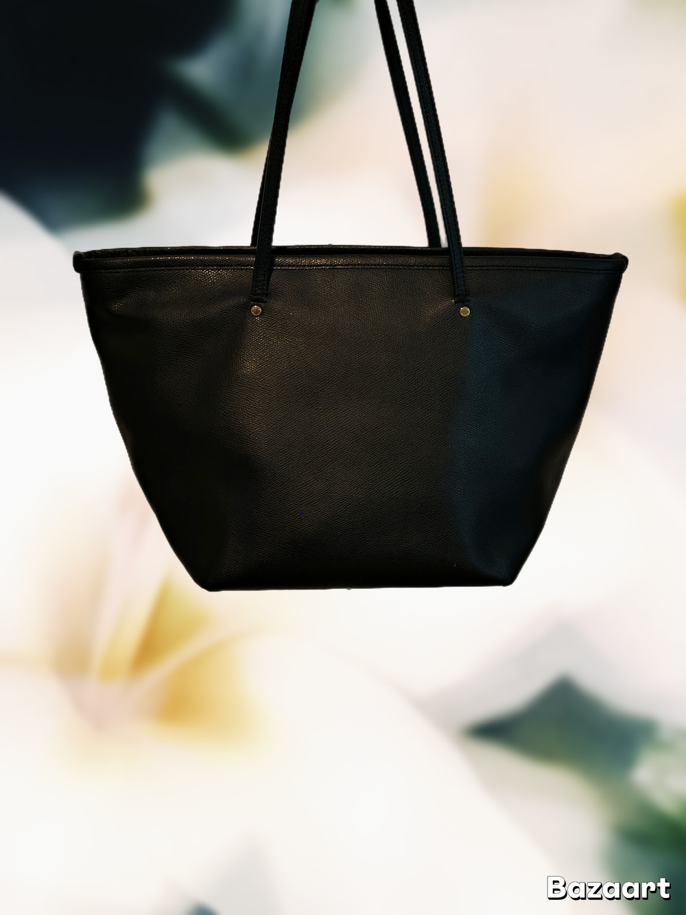 Coach Leather Street Zip Tote W/Free Coach Wallet - Picture 3 of 7
